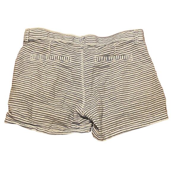 Old Navy Blue & White Cotton Shorts - child size 14 - Picture 4 of 5